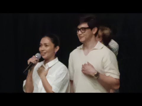 KATHRYN BERNARDO and ALDEN RICHARDS Surprises HELLO LOVE AGAIN Fans at Theaters