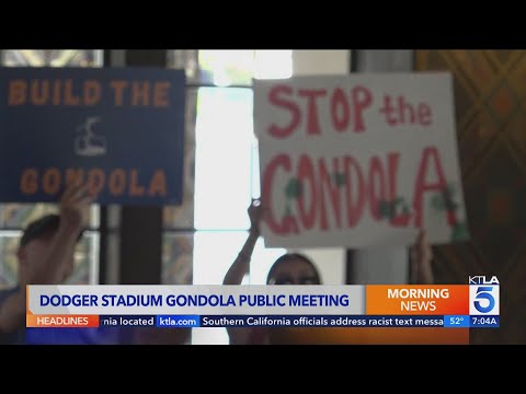 Angelenos voice strong opinions for, against Dodger Stadium gondola 