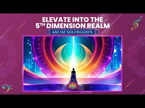 Elevate Into the 5th DIMENSION Realm Of Unconditional Love, Peace, And Harmony - 432 Hz Solfeggio's