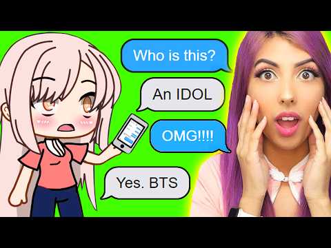 Accidentally Chatted the Wrong Number and it's an Idol's Number? (Gacha Life Mini Movie)