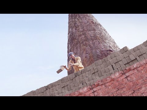 Amazing Way They Produce Millions of Solid Clay Bricks by Hands