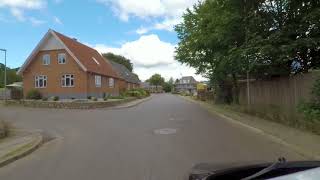 Countryside Backroads, Scenic Route | Driving in Denmark