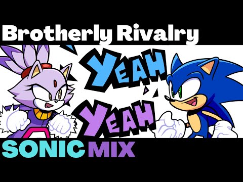 RUSH - BROTHERLY RIVALRY (SONIC MIX) (Friday Night Funkin' Mods)