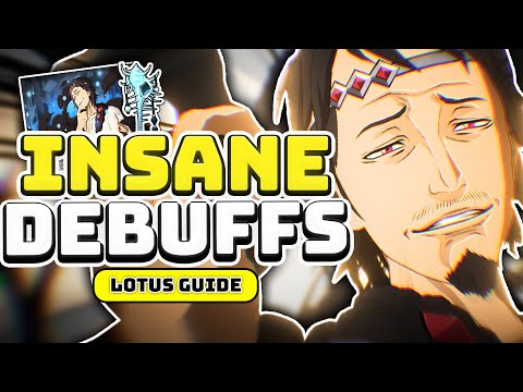 Make LOTUS The BEST Debuffer With This Build! (Black Clover Mobile)