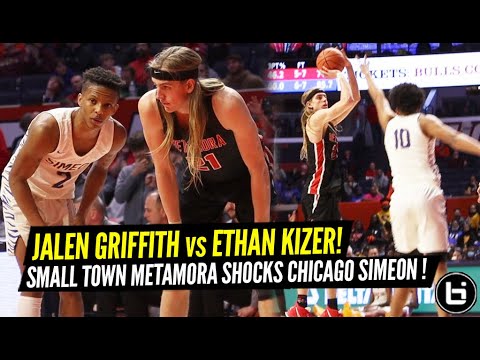 Ethan Kizer vs Jalen Griffith! Small Town Metamora Squad SHOCKS Chicago SIMEON in STATE FINALS?!