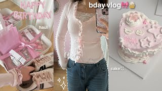 aesthetic birthday vlog✧･ﾟbirthday haul, fun with friends, grwm, bday party!