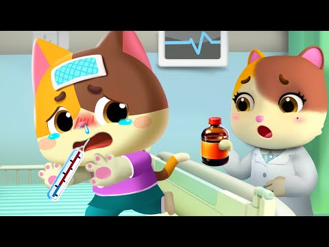 Time For a Shot | Doctor Cartoon | Kids Cartoon | Funny Stories for Kids | Mimi and Daddy