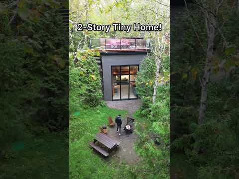 2-Story Modern Tiny Home Tower Airbnb w/ Rooftop Deck!