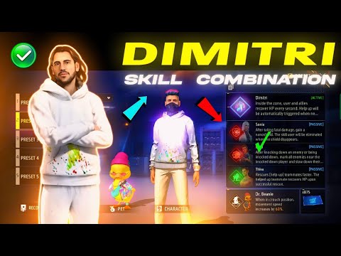 Dimitri character combination 2024 | Best character combination | Dimitri character Ability 2024