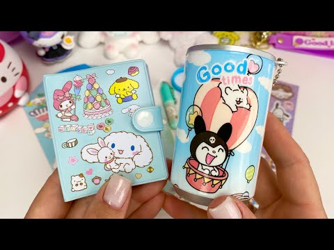 Cute Unboxing Asmr Sanrio school supplies