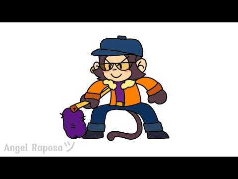 Uh, Ah ah, Uh ah ah | Animation (Mico - Brawl stars)