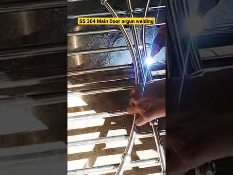 SS 304 main Door making Argon welding 🇮🇳