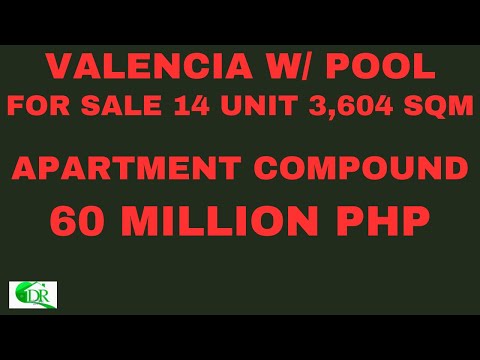 14 UNIT APARTMENT COMPOUND WITH POOL FOR SALE IN VALENICA