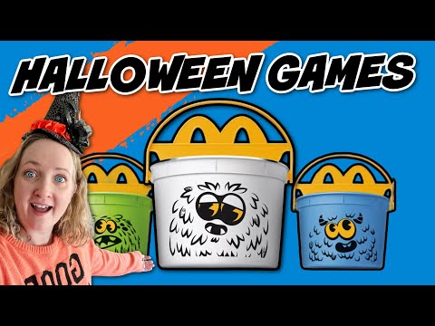 HALLOWEEN BOO BUCKET GAMES (or use any bucket you have)