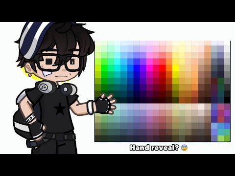 So I tried finding my Skin Tone in Gacha life 2 😰 (Hand Reveal)