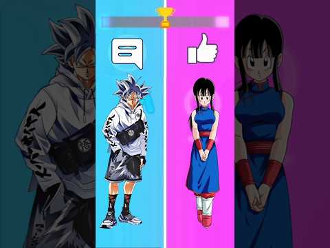 Singing challenge :Anime boys vs girls #shorts #minecraft #animation #dargonball