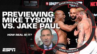 Mike Tyson vs. Jake Paul is 'as real as the money being bet on it' - Mark Kriegel | SportsCenter