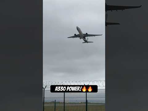 AIRBUS A330 POWERFUL DEPARTURES!🔥