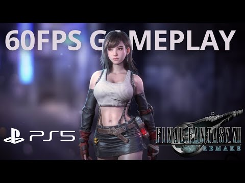 Final Fantasy 7 Remake PS5 60 FPS Gameplay | 4K60 | HDR