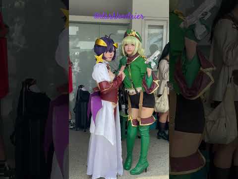 Araga Kiwi and Hiiragi Utena cosplay #anime#animecosplay#kawaii#cosplay#video#videogames#viralvideo