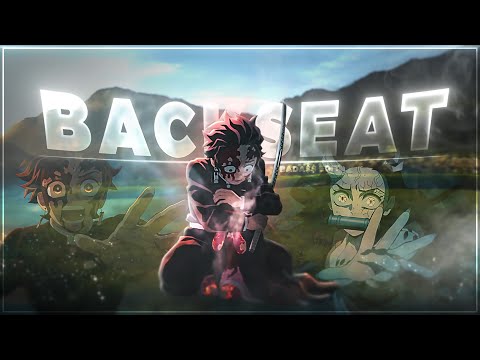 Demon Slayer - Backseat [Edit/AMV]!