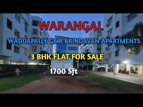 FLAT FOR SALE  // Gmr brindavan gated Community apartments // Hanamkonda// waddapally