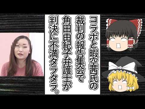 【ゆっくり動画解説】ツイフェミ仁藤夢乃スペシャル　セブンナイツが暇空氏との裁判の判決で声明を発表＆判決の報告集会で角田由紀子弁護士が不満タラタラ＆ハリス副大統領の演説を勝手に自分に置き換える