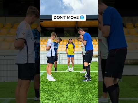 Don't move football challenge videos🥶💀[ credit: @CelineDept ] #football #challenge #dontmove