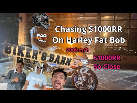 Meeting Rao Shaab for COLD COFFEE | RAO SHAAB RIDING S1000RR | FAT BOB & BMW S1000RR Race |#mrfogjee