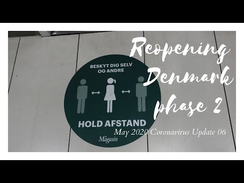 Covid update 06 -  Reopening of Denmark Phase 2 {11 May}