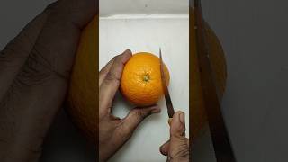 Colorful fruit orange 🍊 cutting skills ❤️ #shorts #satisfying #orange #cuttingskills