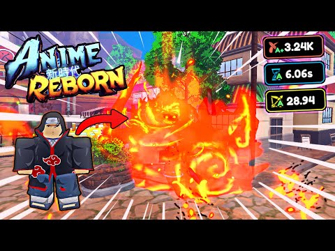 COMPLETE RED SUSANOO Itachi EVO The Best Burn Unit! | Anime Reborn