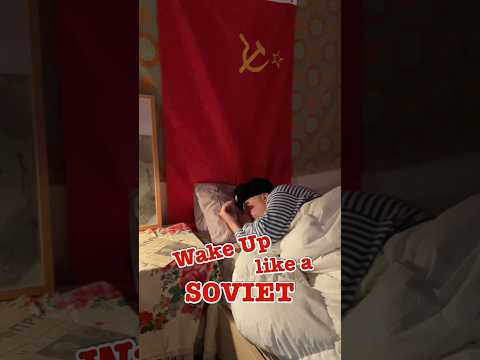 Wake Up Like A Soviet! #crazyrussiandad #sovietunion #ussr #russia #communism #morningmotivation