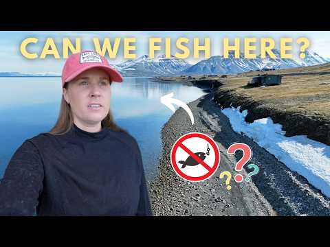 Can we fish by our CABIN?? ︱ Cooking with Christoffer on Svalbard