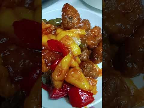 sweet &sour pork ribs#