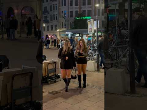 Swedish girls at night #sweden #nightlife #shorts #viral #shortsfeed #stockholm #night #party #2024