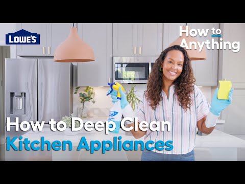 How to Deep Clean Kitchen Appliances | How To Anything