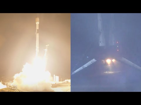 SpaceX Starlink 203 launch and Falcon 9 first stage landing, 9 November 2024