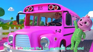 The Wheels On The Bus + Row Row Your Boat Cocomelon Nursery Rhymes #kidsvideo