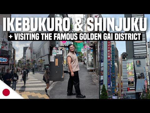 Exploring IKEBUKURO & SHINJUKU + Quick Visit to Golden Gai District | Ivan de Guzman