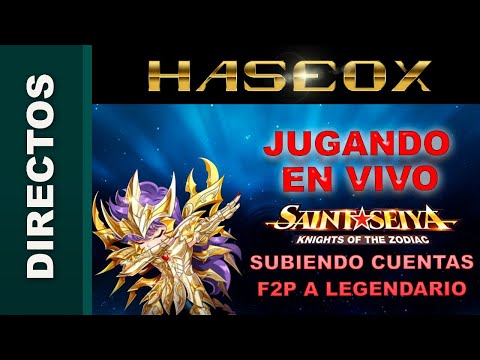 Jugando PVP en vivo con cuentas F2P y subiéndolas a Legendario - Saint Seiya Awakening SSKOTZ