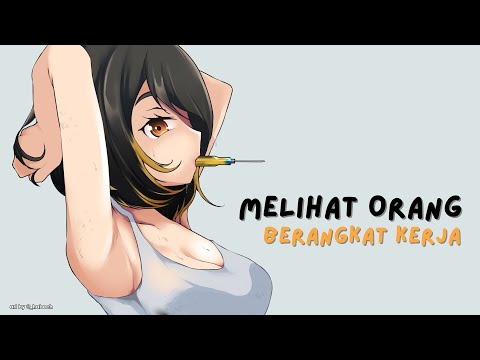 Menonton orang berangkat kerja〔Dina Mostarterra | LIVIUM〕