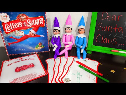 Letters to Santa!! Elf on the Shelf Day 18