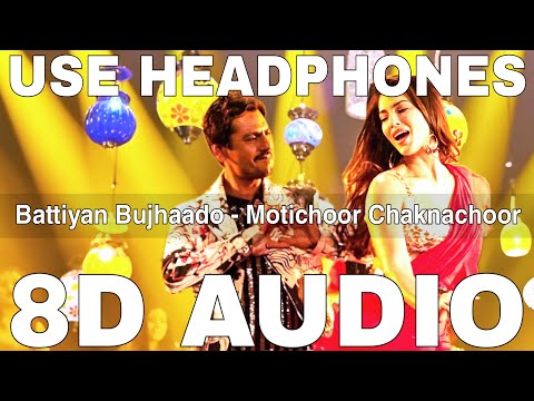 Battiyan Bujhaado (8D Audio) || Motichoor Chaknachoor || Jyotica Tangri || Sunny Leone, Nawazuddin S