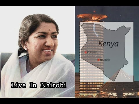 Gapoochi Gapoochi Gam Gam | Lata Mangeshkar Live In Nairobi (Kenya) with Nitin Mukesh