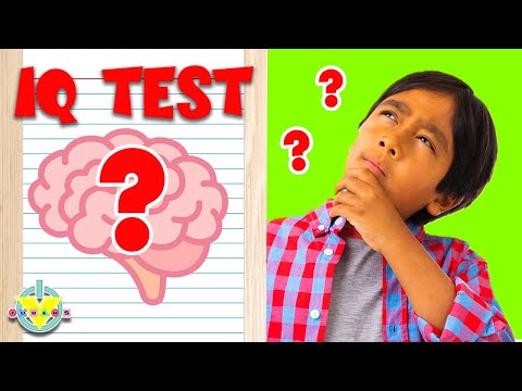 How Smart are We?! Testing our Brain IQ with Ryan and Mom!!