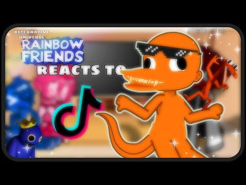 🌈 Rainbow Friends reacts to their Animation/meme in Backroom and many more/ GC // MOKYUTSEI