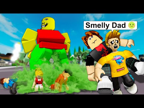 WEIRD STRICT DAD _ SMELLY DAD🤢Roblox Brookhaven 🏡 RP - Funny Moments