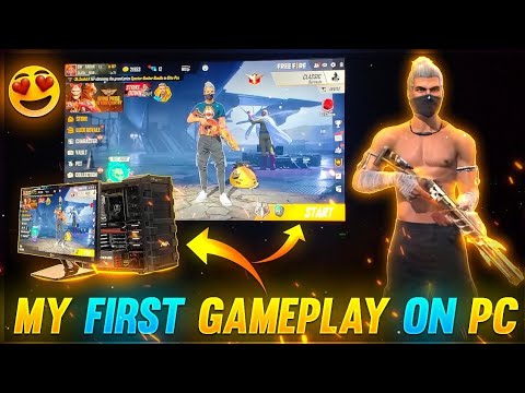 MY FIRST GAMEPLAY ON PC #pc #pcgameplay #freefire