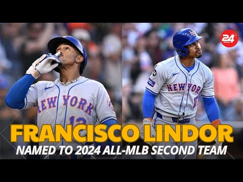 "Francisco Lindor Named to 2024 All-MLB Second Team | Mets Shortstop Shines"